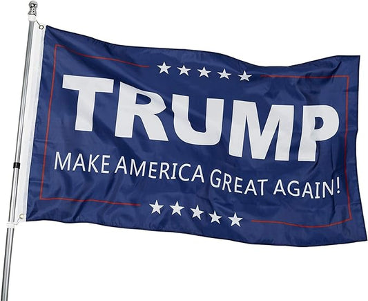 TRUMP Flag- "TRUMP 2024 - Make America Great Again" MAGA Flag