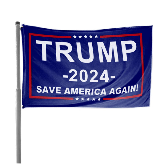 TRUMP Flag- Trump 2024 Flag "Save America Again"
